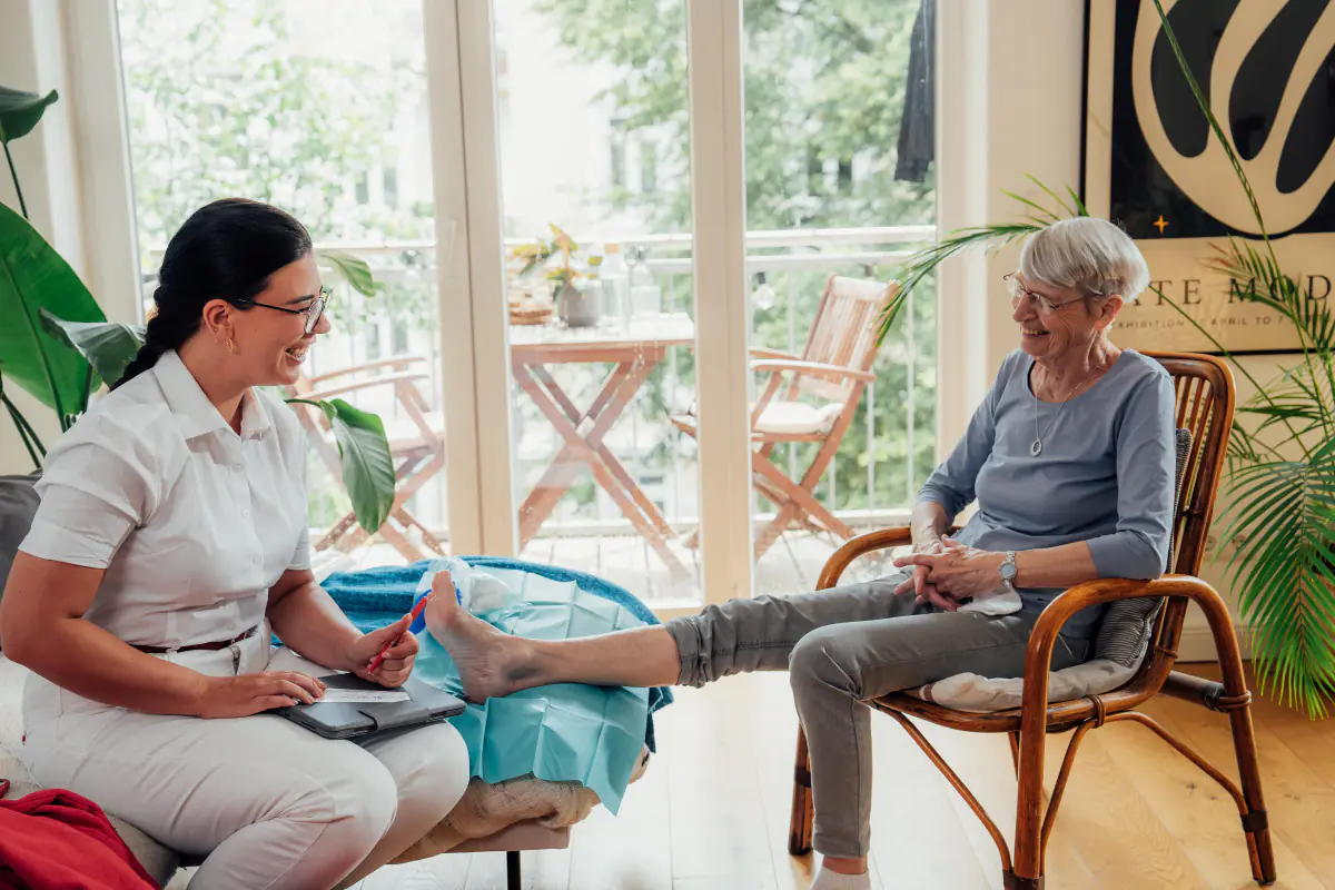 Wundversorgung zu Hause